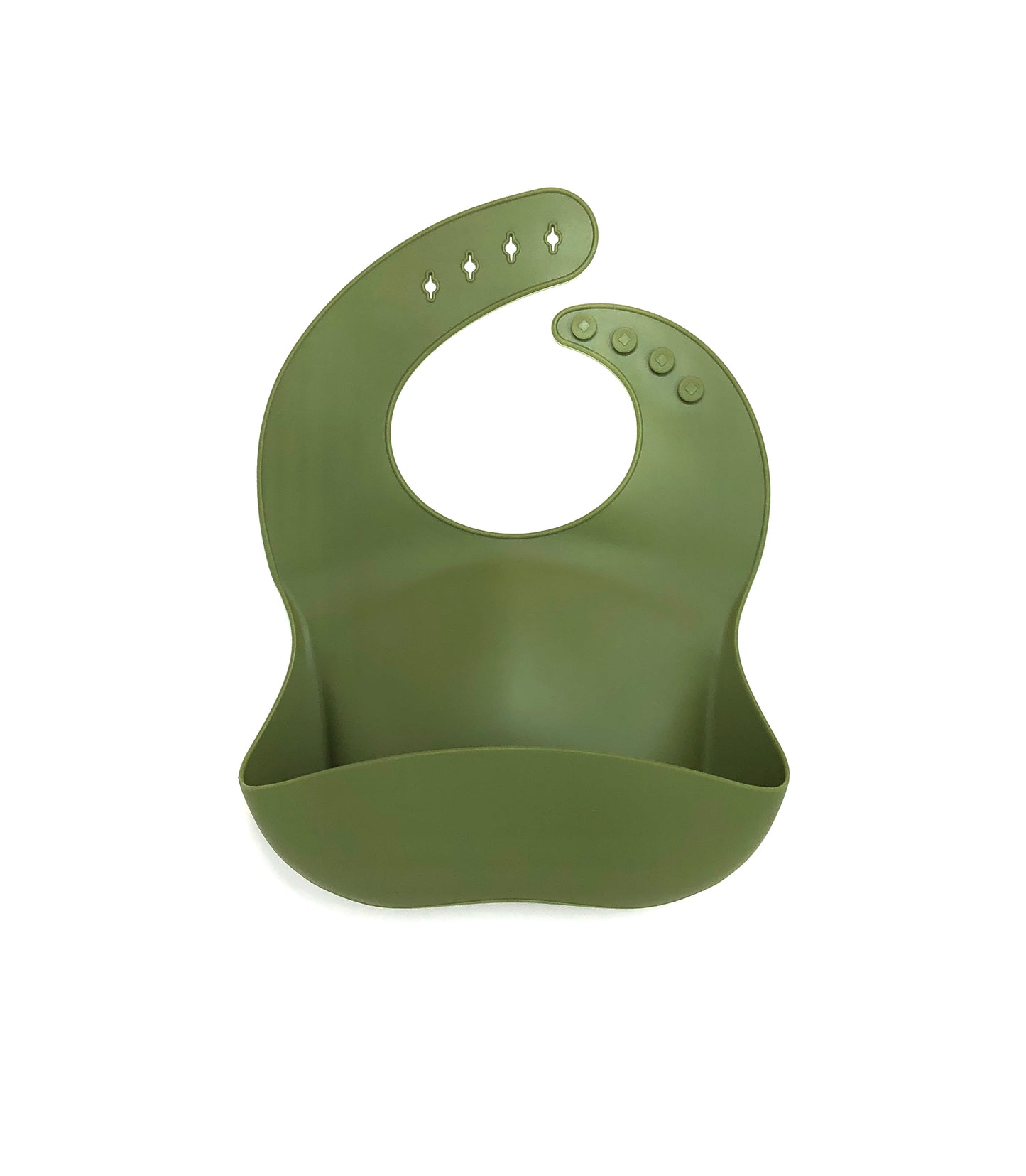 Silicone Bib | Utility Green