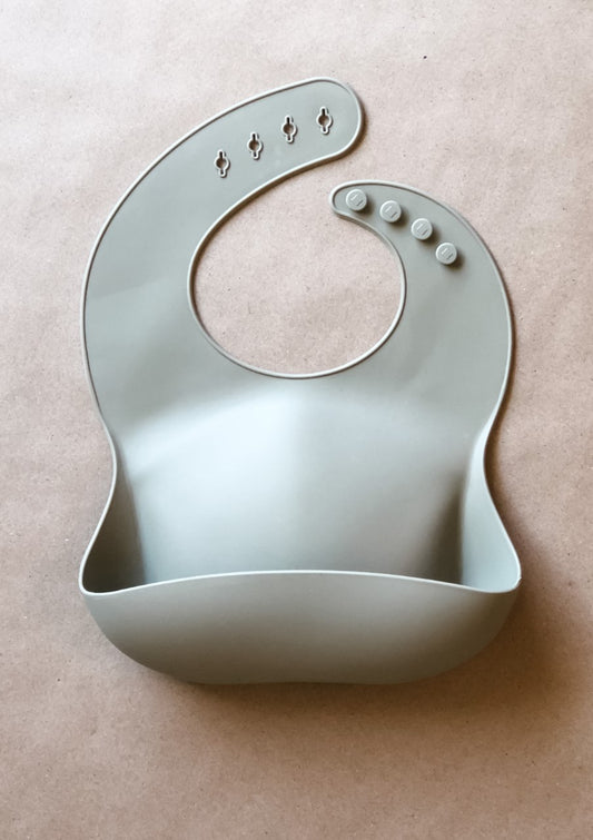 Silicone Bib | Concrete